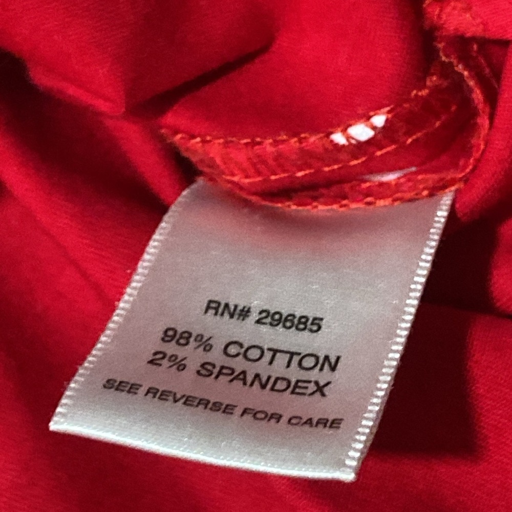 Pendleton Cotton Stretch Blouse Jacket Top M - image 7